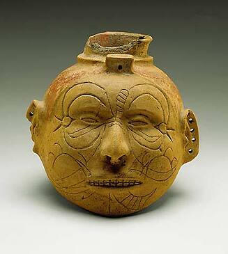 Head Effigy Vessel